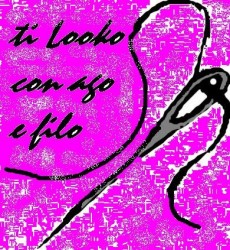 ti looko con ago e filo