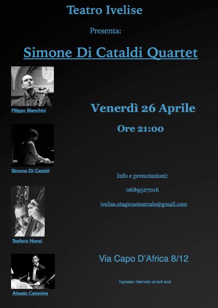 Simone Di Cataldi Quartet